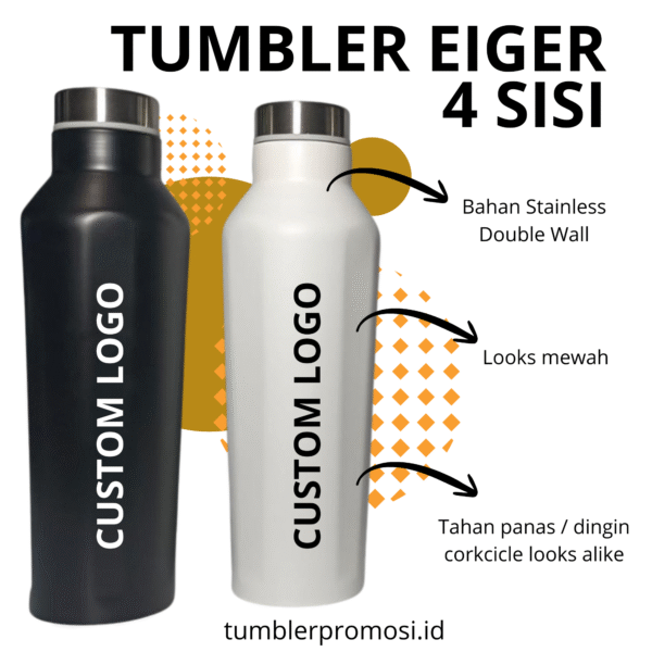 Tumbler Promosi 4 Sisi